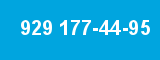 929 177-44-95 929 177-44-95